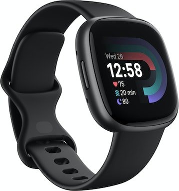 Fitbit Versa 4 Digital Pantalla táctil Grafito GPS