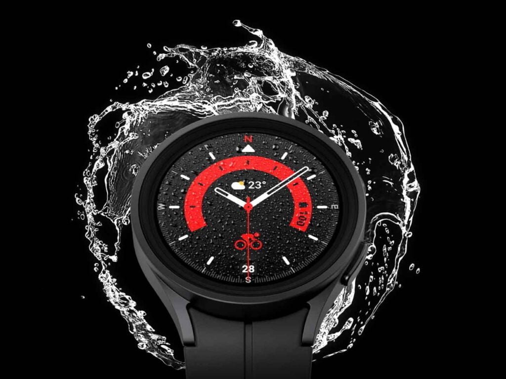 Galaxy Watch5 Pro Bluetooth (45mm)
resistente al agua