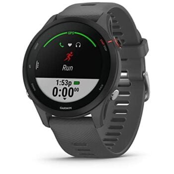 GARMIN Forerunner 255 3,3 cm (1.3") MIP 46 mm Numérique 260 x 260 Pixels Écran Tactile Gris WiFi GPS (Satellite)