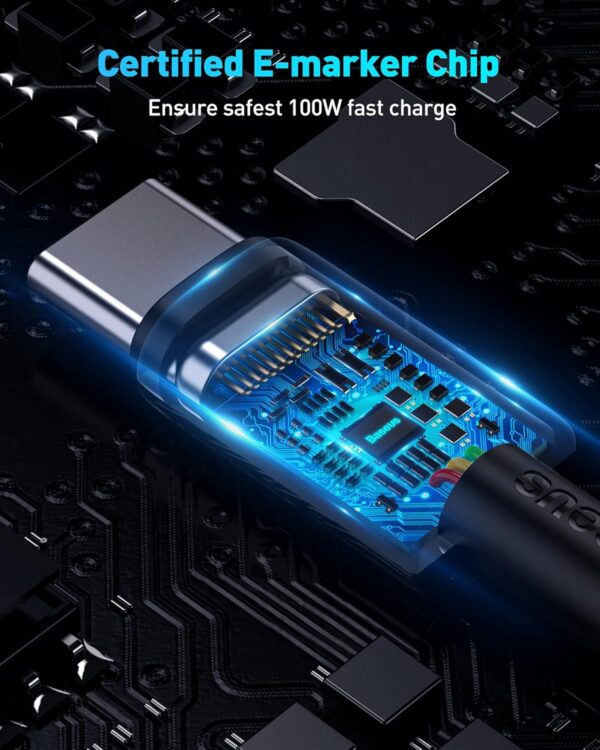 Barato Baseus Cable USB C 100W 1M Carga Rápida