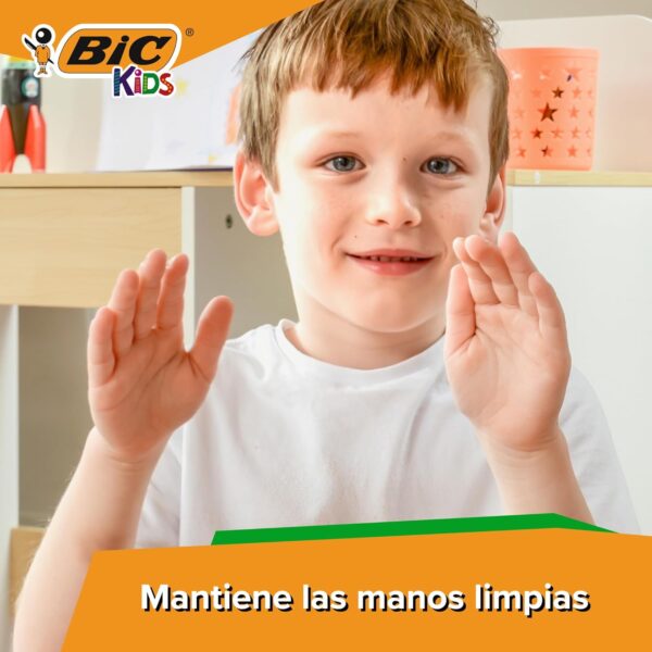 Barato BIC Kids Ceras de Colores para Niños, Óptimo para material escolar,Plastidecor, Colores Vivos Surtidos, Ideal para colorear, 24 Ceras