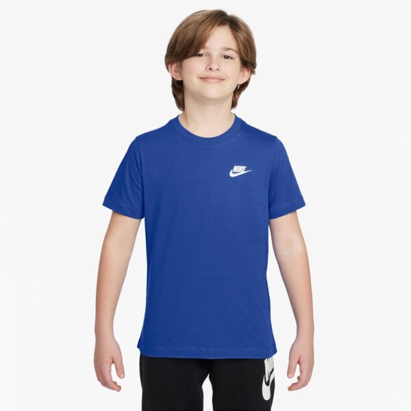 Barato Camiseta Unisex para Niños NIKE K NSW con Bordado Futura Lbr