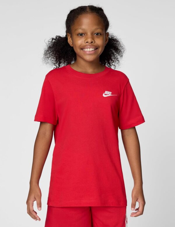 Barato Camiseta Unisex para Niños NIKE K NSW con Bordado Futura Lbr