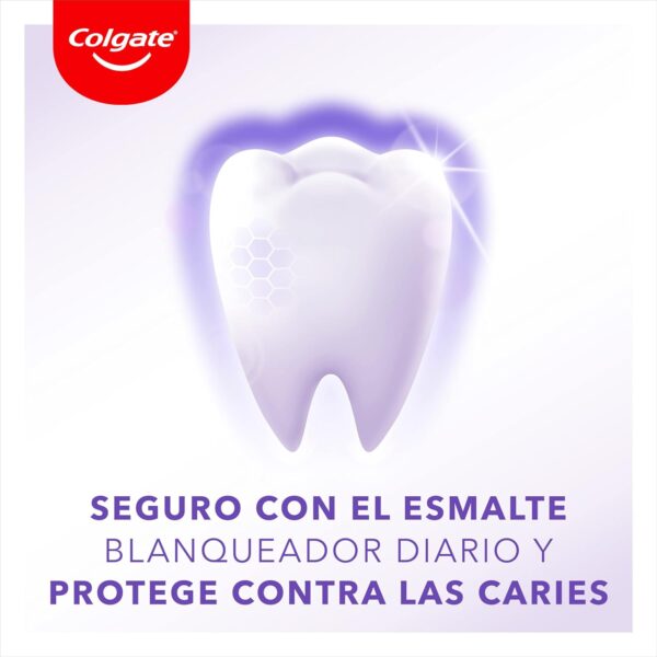 Barato Colgate Max White Purple Reveal Pasta de Dientes Blanqueadora, 4 Unidades de 75ml, Dentífrico con Tecnología de Corrección Óptica del Color que Elimina Instantáneamente* los...