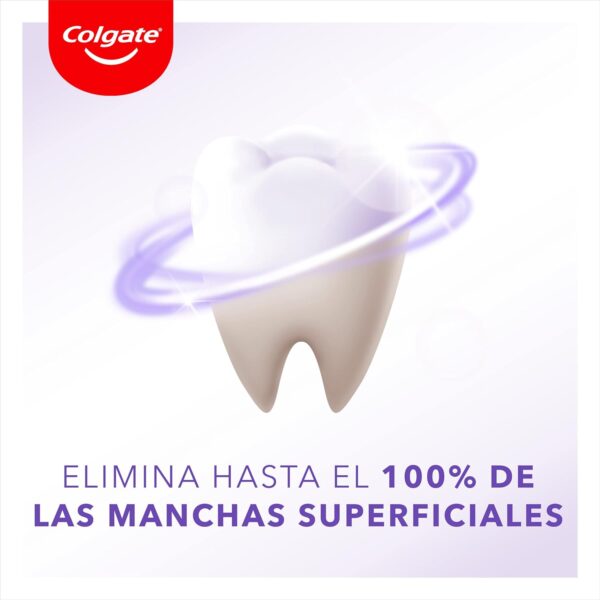 Barato Colgate Max White Purple Reveal Pasta de Dientes Blanqueadora, 4 Unidades de 75ml, Dentífrico con Tecnología de Corrección Óptica del Color que Elimina Instantáneamente* los...