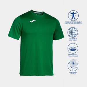 Barato Joma Camiseta Deportiva Manga Corta Hombre, 6XS - 3XL - Ligera y Transpirable, Óptima para Running y Gym - Combi