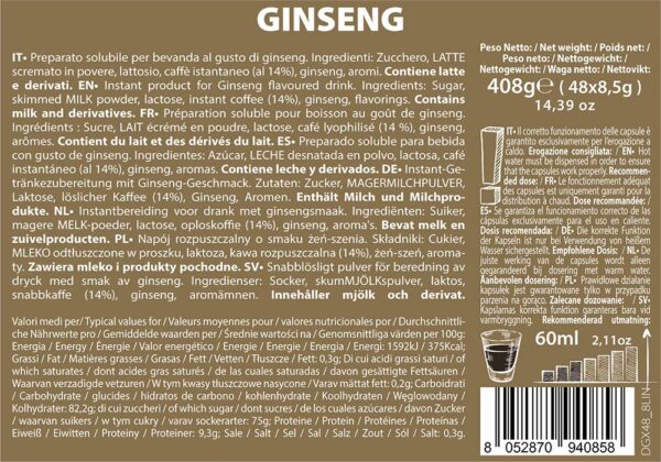 Barato Note d'Espresso - Ginsen - Cápsulas compatibles con Cafeteras NESCAFE'* DOLCE GUSTO* - 48 caps