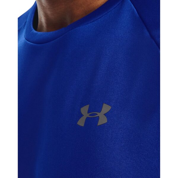 Barato Under Armour Hombre Camiseta Tecnología 2.0, Steel Light Heather/Black