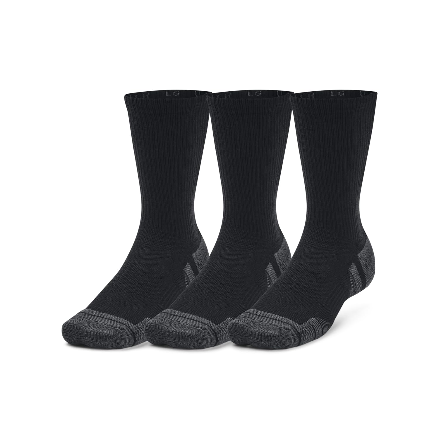 Barato Under Armour Hombre Paquete De 3 Calcetines Técnicos De Alto Rendimiento, Black