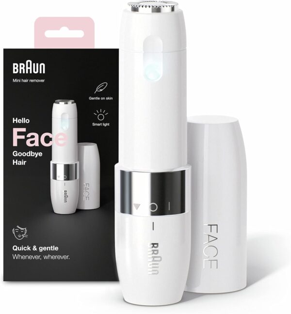 Braun Mini Depiladora Facial FS1000 con Luz
