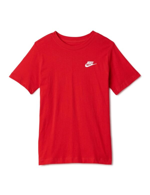 Camiseta Unisex para Niños NIKE K NSW con Bordado Futura Lbr