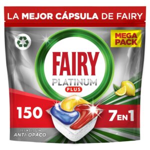 Cápsulas Lavavajillas Fairy Platinum Plus Limón