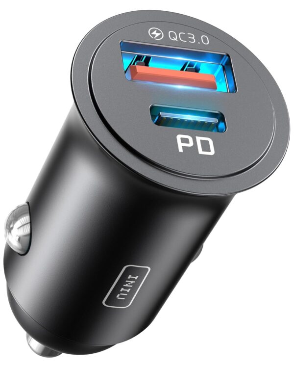 Cargador Coche INIU 60W USB C Rápido