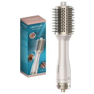 Cecotec Cepillo de Aire Placas Calefactoras Air DryBold. 1200W, Seca, Alisa, Moldea, Da Volumen y Desenreda, Generador de Iones, Temperaturas Controladas, Cabello Húmedo y Seco,...