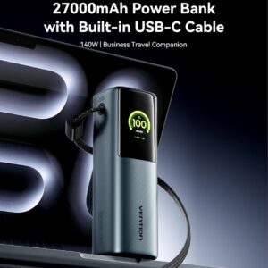¡Chollo! Batería externa 27000 mAh para portátil 200 W