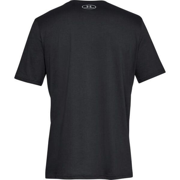 Chollo Camiseta Sportstyle para Hombre de Under Armour con diseño en el pecho izquierdo, Charcoal Medium Heather/Negro