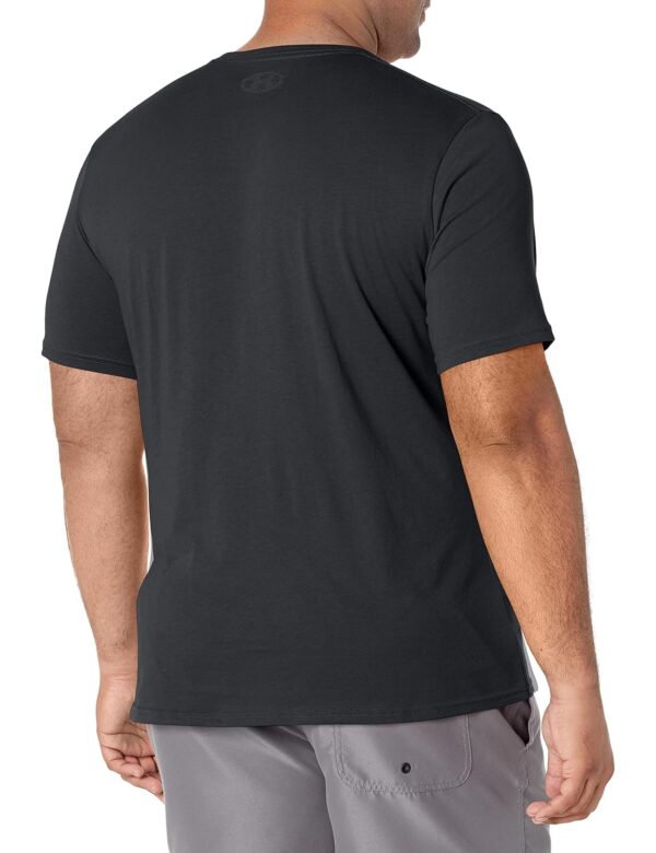 Chollo Camiseta Sportstyle para Hombre de Under Armour con diseño en el pecho izquierdo, Charcoal Medium Heather/Negro