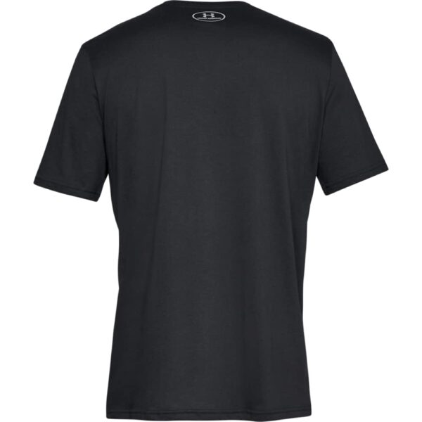 Chollo Camiseta Sportstyle para Hombre de Under Armour con diseño en el pecho izquierdo, Charcoal Medium Heather/Negro
