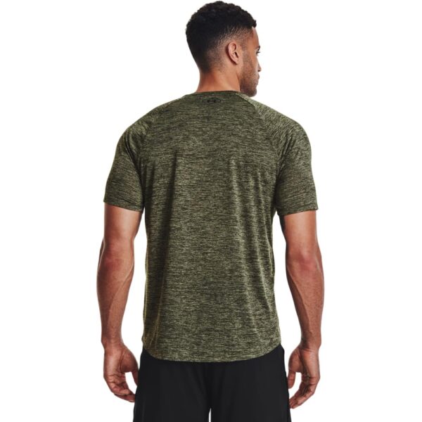 Chollo Camiseta Under Armour para Hombre Tecnología 2.0, Steel Light Heather/Negro