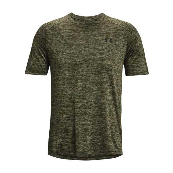 Chollo Camiseta Under Armour para Hombre Tecnología 2.0, Steel Light Heather/Negro