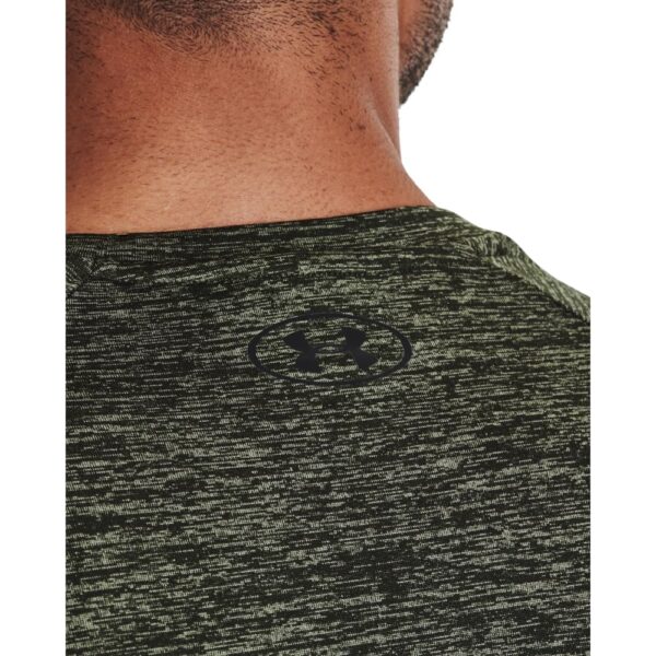 Chollo Camiseta Under Armour para Hombre Tecnología 2.0, Steel Light Heather/Negro