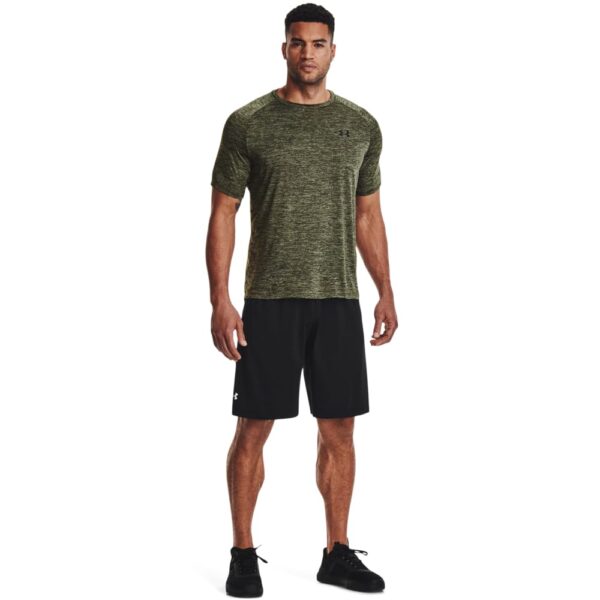 Chollo Camiseta Under Armour para Hombre Tecnología 2.0, Steel Light Heather/Negro