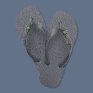Chollo Havaianas - Chanclas Top Brasil, Cómodas, Ligeras y Resistentes, con Suela Antideslizante y Bandera de Brasil en las Tiras, Unisex para Adultos