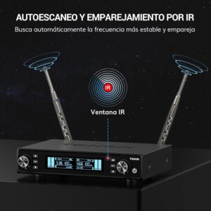 Chollo Micrófono Inalámbrico Profesional TONOR UHF