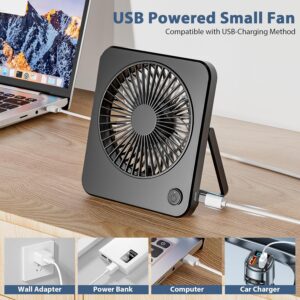 Chollo Mini ventilador USB silencioso con 3 velocidades