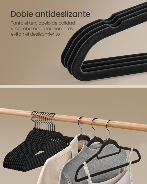 ¡Chollo! Perchas de Terciopelo Antideslizantes - 30 Piezas