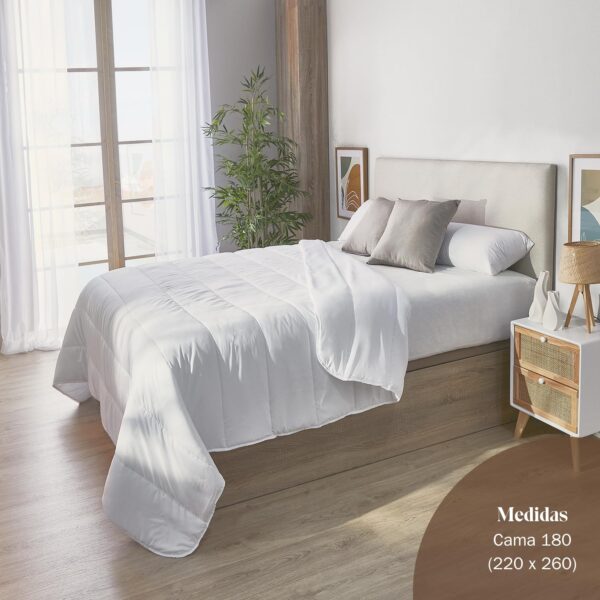 Chollo Pikolin Home - Edredón Nórdico para Otoño e Invierno de 300g, con Fibra Ecolofil de Sensación Similar al Plumón, Relleno para Cama de 80/90 (140x200 cm)