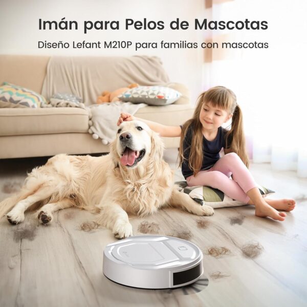 ¡Chollo! Robot Aspirador LEFANT M210P, 2200 Pa, Wi-Fi