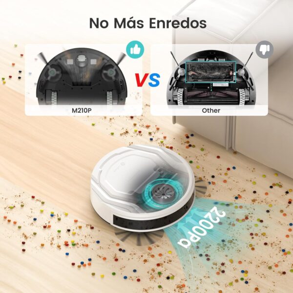 ¡Chollo! Robot Aspirador LEFANT M210P, 2200 Pa, Wi-Fi
