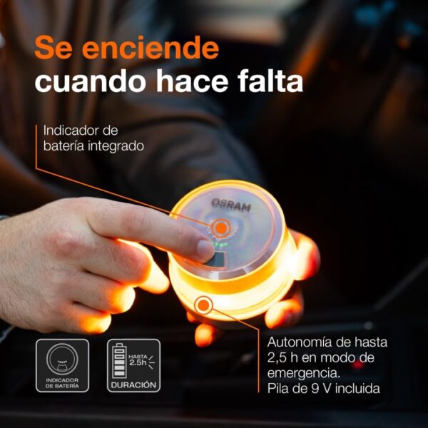 Chollo Señal LED OSRAM V16, advertencia DGT 3.0