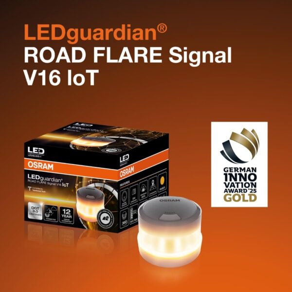 Chollo Señal LED OSRAM V16, advertencia DGT 3.0