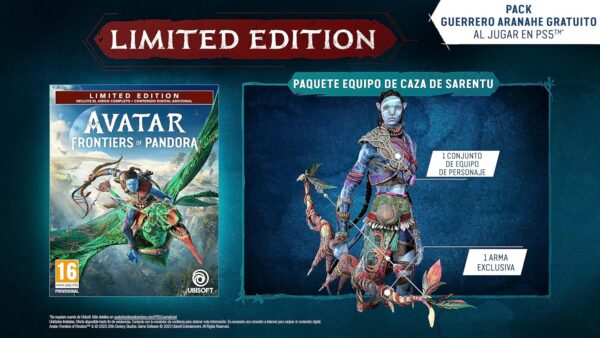 Descuento Avatar: Fronteras de Pandora Edición Limitada (Exclusivo de Amazon) (PS5)