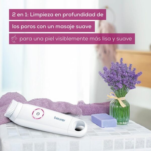 ¡Descuento! Beurer FC 95 Cepillo facial con 4 accesorios