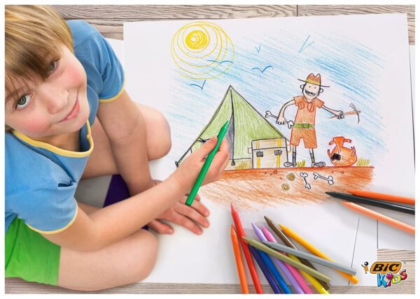 Descuento Ceras de Colores BIC Kids - Paquete de 2