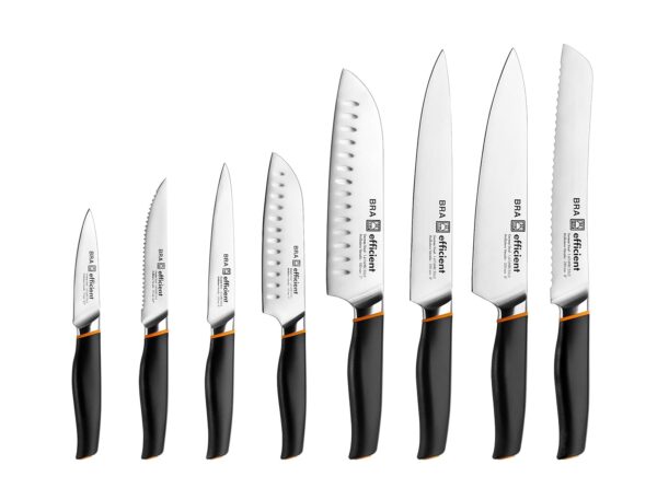 Descuento Cuchillo Santoku BRA, Acero Inoxidable, Gris