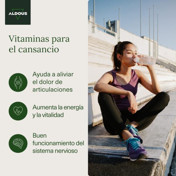Descuento Magnesio Bisglicinato - 200 Capsulas - Vitamina C, B6, B5 - Magnesio Alta Biodisponibilidad - Vitaminas para el Cansancio y Fatiga - Huesos y Articulaciones, Músculos -...