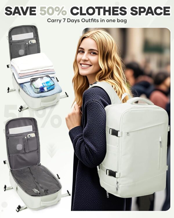 ¡Descuento! Mochila de Viaje Impermeable con USB