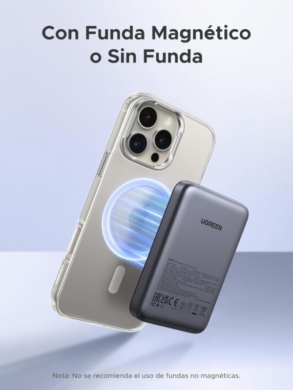 ¡Descuento! Power Bank Inalámbrico Magnético 10000mAh UGREEN