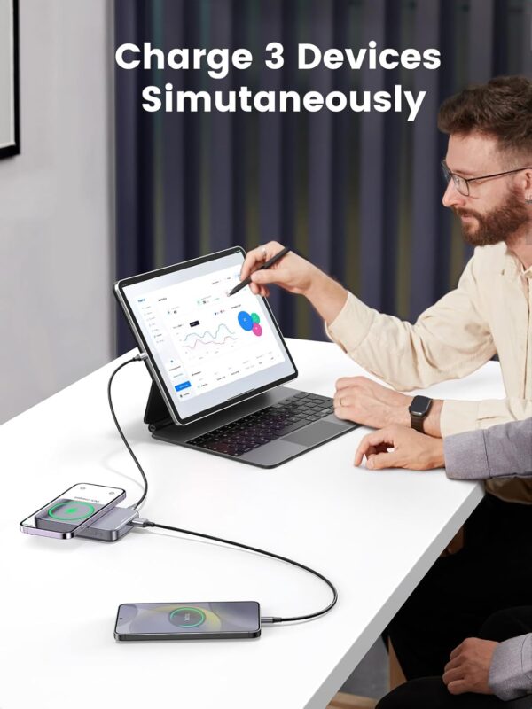 Descuento Power Bank Magnético 10000mAh UGREEN con Soporte