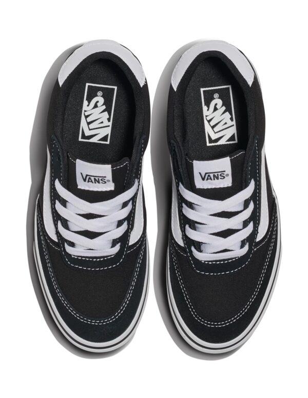 Descuento Vans Hombre Zapatillas De Lona Brooklyn, Black/Gum