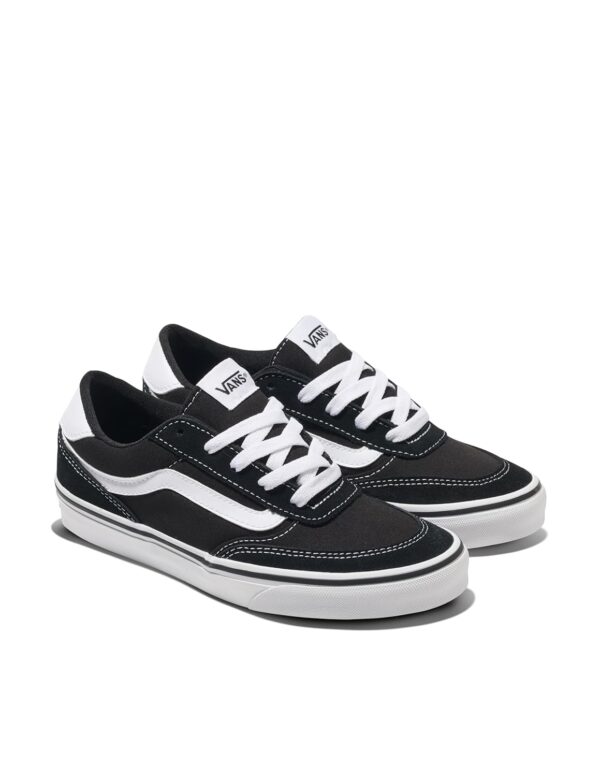 Descuento Vans Hombre Zapatillas De Lona Brooklyn, Black/Gum