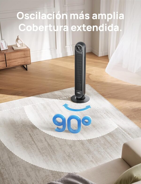Descuento Ventilador de Pie Silencioso Dreo con Control Remoto