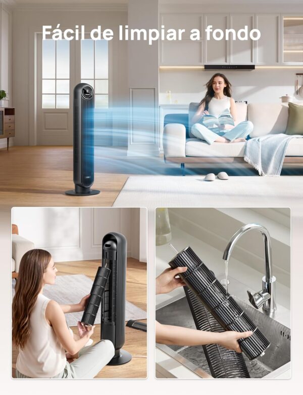 Descuento Ventilador de Pie Silencioso Dreo con Control Remoto