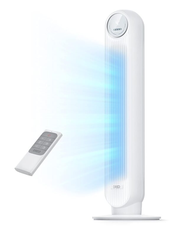 Descuento Ventilador de Pie Silencioso Dreo con Control Remoto