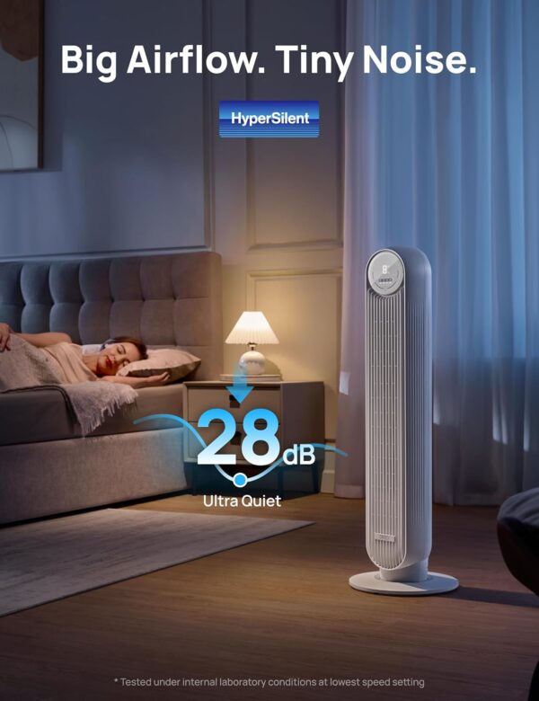 Descuento Ventilador de Pie Silencioso Dreo con Control Remoto