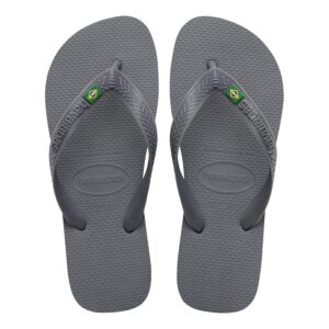 Havaianas - Chanclas Top Brasil, Cómodas, Ligeras y Resistentes, con Suela Antideslizante y Bandera de Brasil en las Tiras, Unisex para Adultos